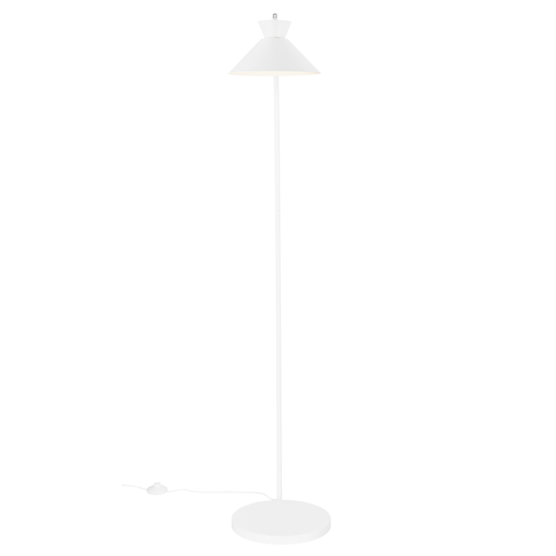 Nordlux Dial klassische Stehleuchte Weiß E27 dekoratives Design